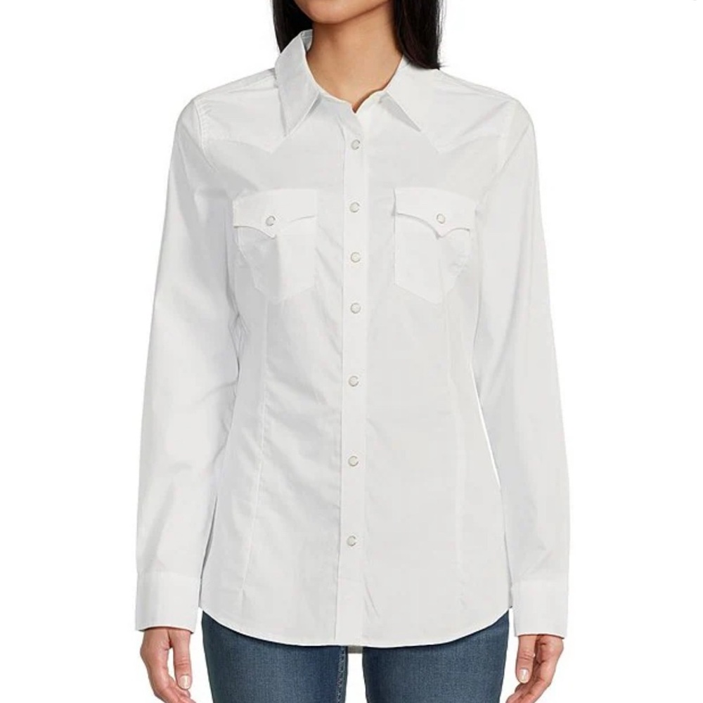 Wrangler Crisp White Shirt